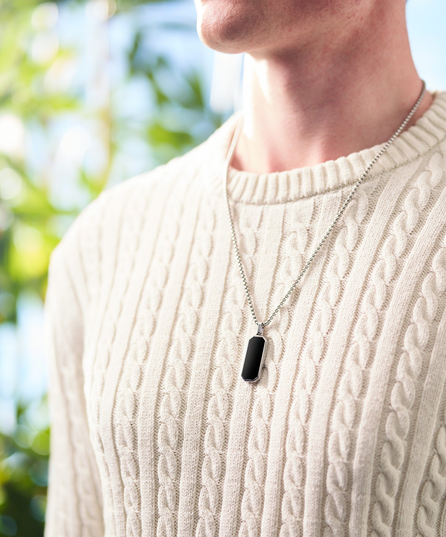 Geometry pendant ketting